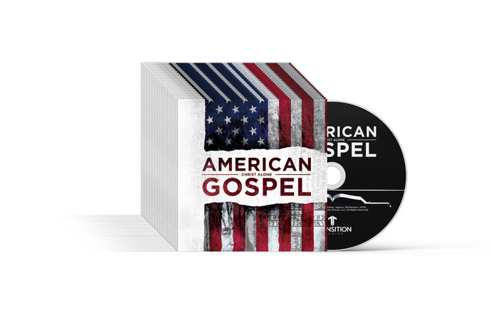 Evangelism Pack - American Gospel: Christ Alone (AG1) 25 North American DVDs