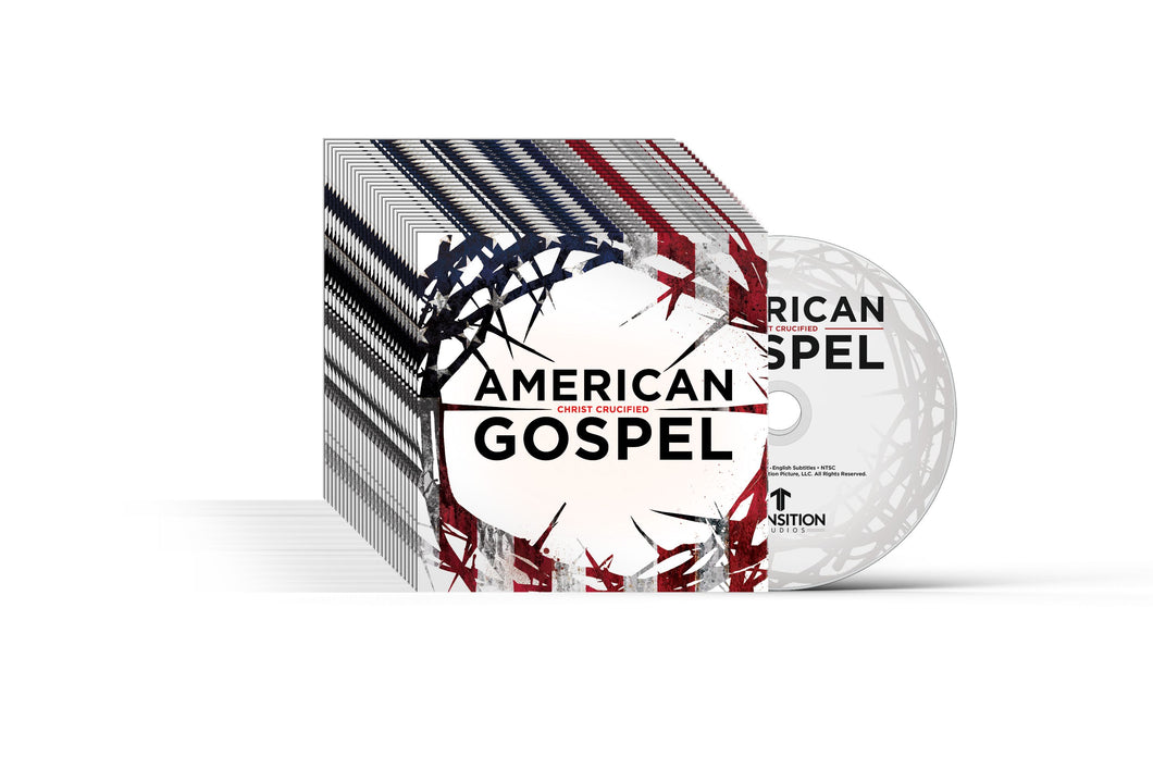 American Gospel: Christ Crucified (The second film) 25 DVD Evangelism pack